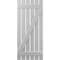 Ekena Millwork Americraft 6-Board (2 Batten) Wood Spaced Board-n-Batten Shutters w/ Z-Bar, ARW102SB623X77PRH ARW102SB623X77PRH - alternate 2